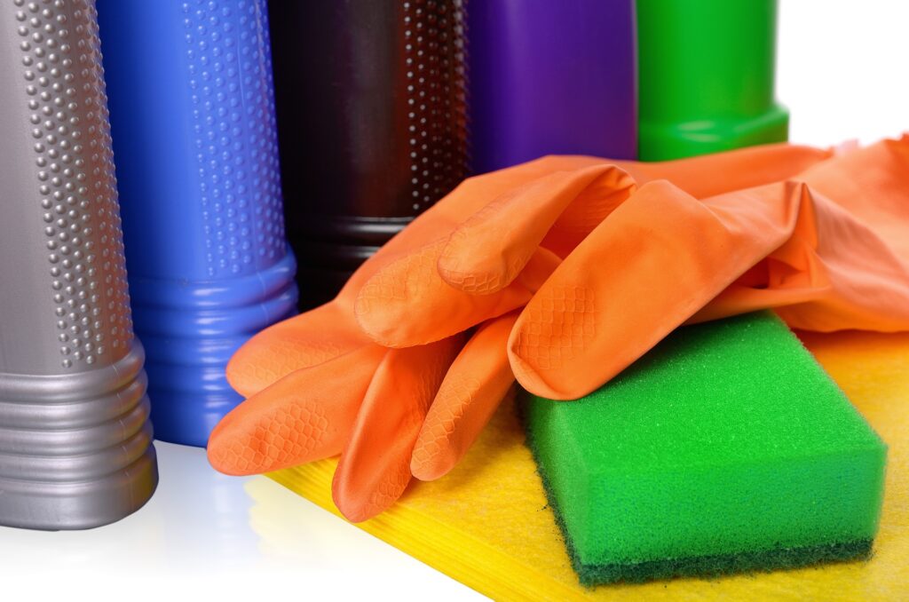 Washing Up Gloves, Sponges, Cleaning Products